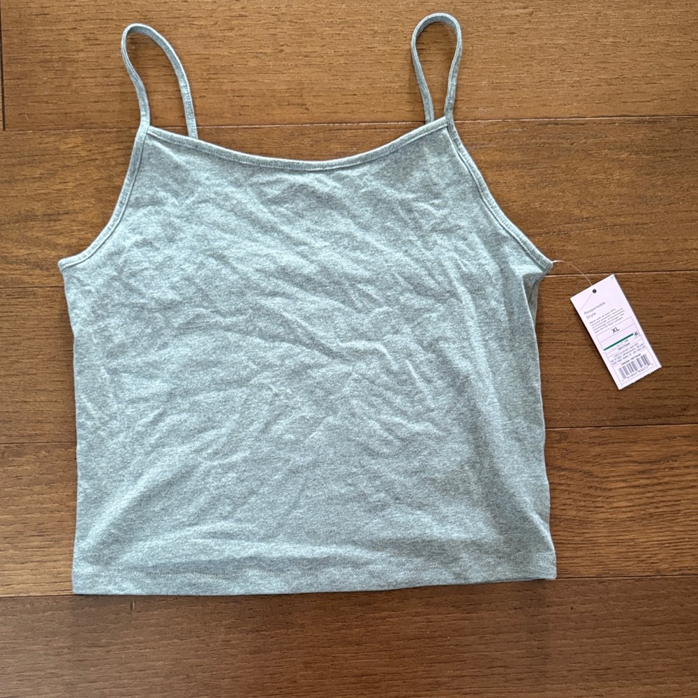 wild fable Grey Spaghetti-Strap Camisole - Picture 1 of 5